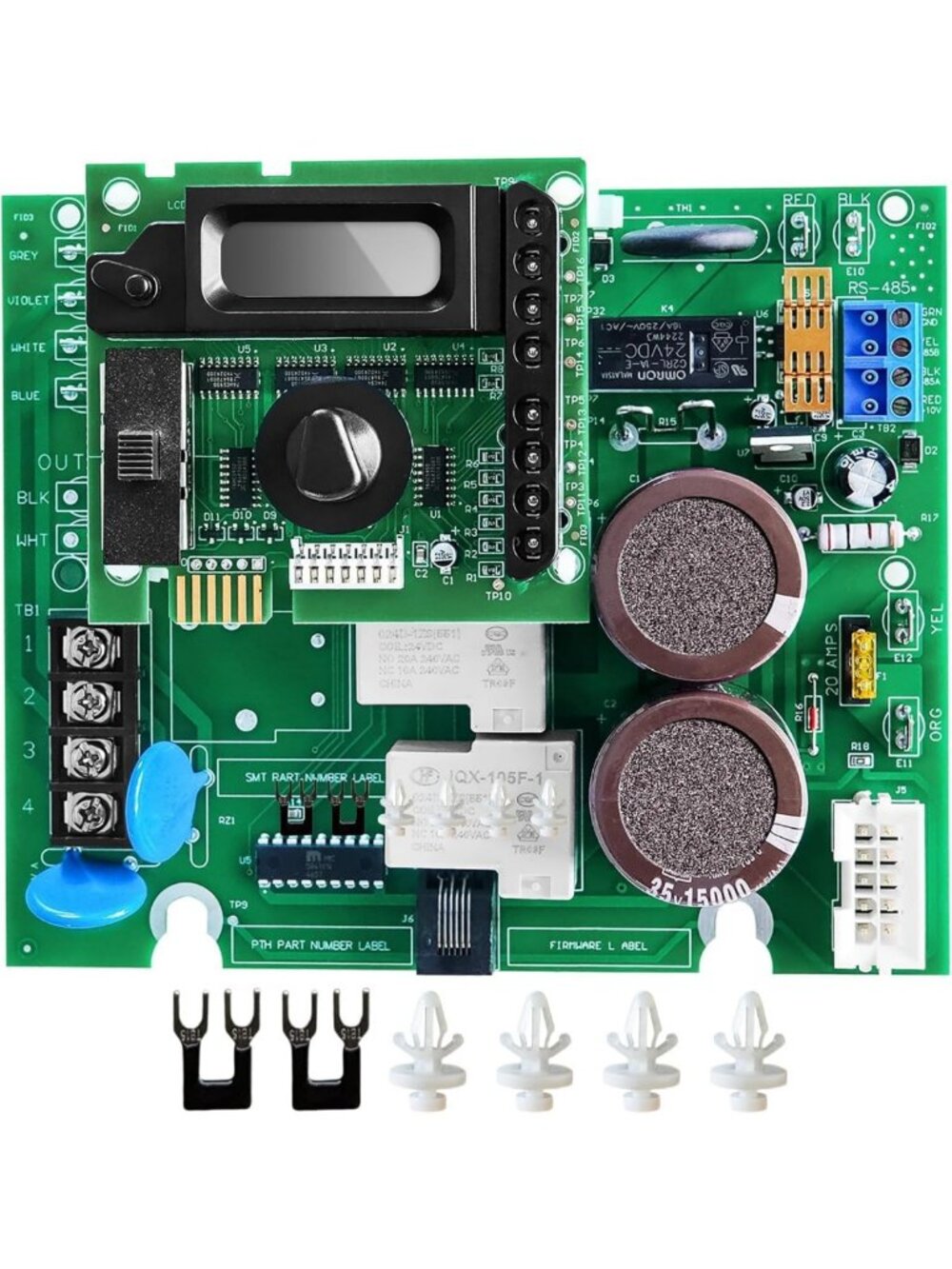 Main Circuit & Display Board for Salt Chlorine Generators - T-15, T-9, T-5, T-3